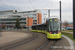 CAF Urbos 3 n°950 sur la ligne T2 (STAS) à Saint-Etienne