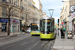 CAF Urbos 3 n°953 sur la ligne T2 (STAS) à Saint-Etienne