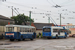 FN TB I T32 n°425 (5425P) et Renault ER 100 n°202 (8319 JD 13) au Trolleybus Museum à Sandtoft
