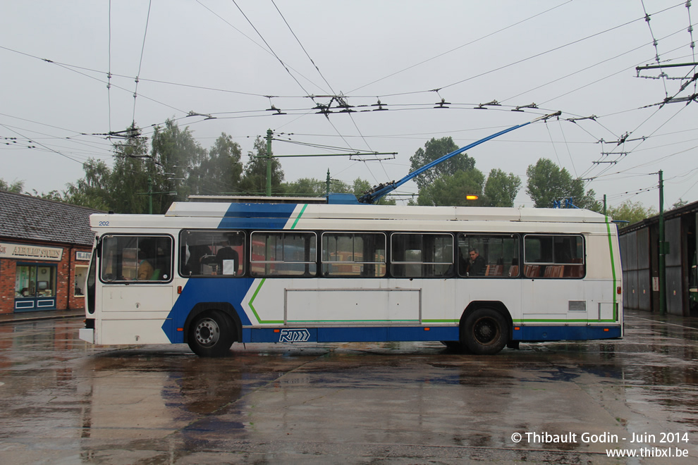 Renault ER 100 202 de Marseille - Musée des Trolleybus de Sandtoft