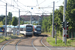 Bombardier Flexity Link n°1013 et n°1003 sur la ligne S1 (Saarbahn) à Sarrebruck (Saarbrücken)