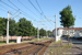 Voies sur la ligne S1 (Saarbahn) à Sarrebruck (Saarbrücken)