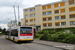 Hess-Vossloh-Kiepe BGT-N2C Swisstrolley 3 Co-Bolt 3 n°104 sur la ligne 1 (vbsh) à Neuhausen am Rheinfall