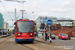 Siemens-Duewag Supertram n°115 sur la Blue Line (Sheffield Supertram) à Sheffield