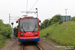 Siemens-Duewag Supertram n°118 sur la Blue Line (Sheffield Supertram) à Sheffield