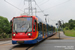 Siemens-Duewag Supertram n°109 sur la Blue Line (Sheffield Supertram) à Sheffield