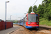 Siemens-Duewag Supertram n°115 sur la Blue Line (Sheffield Supertram) à Sheffield