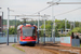 Siemens-Duewag Supertram n°115 sur la Blue Line (Sheffield Supertram) à Sheffield