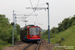 Siemens-Duewag Supertram n°118 sur la Blue Line (Sheffield Supertram) à Sheffield