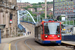 Siemens-Duewag Supertram n°118 sur la Blue Line (Sheffield Supertram) à Sheffield