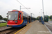 Siemens-Duewag Supertram n°109 sur la Blue Line (Sheffield Supertram) à Sheffield