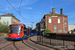 Siemens-Duewag Supertram n°118 sur la Blue Line (Sheffield Supertram) à Sheffield