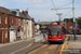 Siemens-Duewag Supertram n°104 sur la Blue Line (Sheffield Supertram) à Sheffield