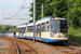 Siemens-Duewag Supertram n°120 sur la Blue Line (Sheffield Supertram) à Sheffield