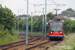 Siemens-Duewag Supertram n°106 sur la Blue Line (Sheffield Supertram) à Sheffield