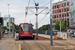 Siemens-Duewag Supertram n°108 sur la Blue Line (Sheffield Supertram) à Sheffield