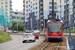 Siemens-Duewag Supertram n°106 sur la Blue Line (Sheffield Supertram) à Sheffield