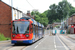 Siemens-Duewag Supertram n°118 sur la Blue Line (Sheffield Supertram) à Sheffield