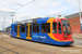 Siemens-Duewag Supertram n°101 sur la Yellow Line (Sheffield Supertram) à Sheffield