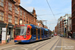 Siemens-Duewag Supertram n°105 sur la Yellow Line (Sheffield Supertram) à Sheffield