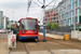 Siemens-Duewag Supertram n°124 sur la Yellow Line (Sheffield Supertram) à Sheffield