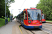 Siemens-Duewag Supertram n°101 sur la Yellow Line (Sheffield Supertram) à Sheffield