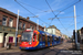 Siemens-Duewag Supertram n°109 sur la Yellow Line (Sheffield Supertram) à Sheffield