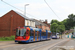 Siemens-Duewag Supertram n°124 sur la Yellow Line (Sheffield Supertram) à Sheffield