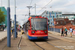 Siemens-Duewag Supertram n°124 sur la Yellow Line (Sheffield Supertram) à Sheffield