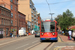 Siemens-Duewag Supertram n°101 sur la Yellow Line (Sheffield Supertram) à Sheffield