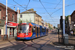 Siemens-Duewag Supertram n°109 sur la Yellow Line (Sheffield Supertram) à Sheffield