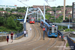 Siemens-Duewag Supertram n°111 sur la Yellow Line (Sheffield Supertram) à Sheffield