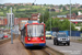 Siemens-Duewag Supertram n°101 sur la Yellow Line (Sheffield Supertram) à Sheffield