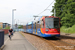 Siemens-Duewag Supertram n°105 sur la Yellow Line (Sheffield Supertram) à Sheffield