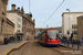 Siemens-Duewag Supertram n°124 sur la Yellow Line (Sheffield Supertram) à Sheffield