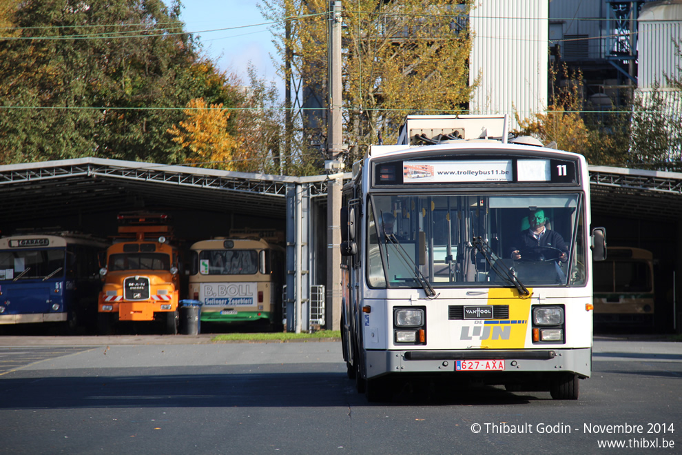 Le Trolleybus 11 à Solingen