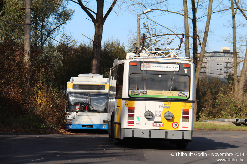 Le Trolleybus 11 à Solingen