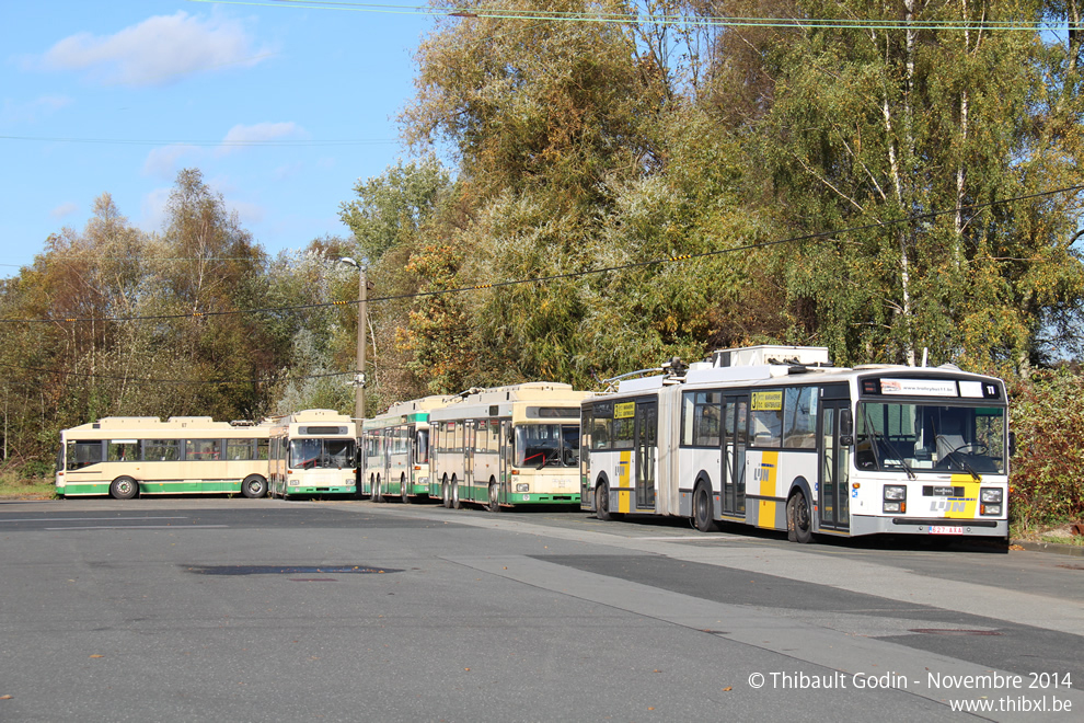 Le Trolleybus 11 à Solingen