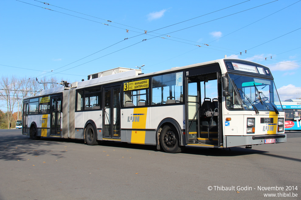 Le Trolleybus 11 à Solingen