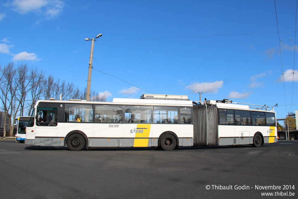 Le Trolleybus 11 à Solingen