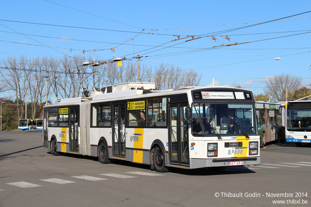 Le Trolleybus 11 à Solingen