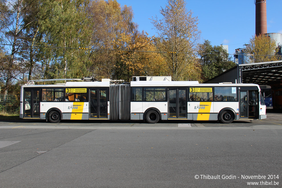 Le Trolleybus 11 à Solingen