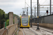 CAF Urbos 100 n°6055 sur la ligne 22 (U-OV) à Utrecht