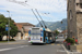 Van Hool AG300T n°18 sur la ligne 201 (VMCV) à Villeneuve