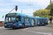 Van Hool AG300T n°12 sur la ligne 201 (VMCV) à Villeneuve