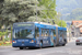 Van Hool AG300T n°12 sur la ligne 201 (VMCV) à Villeneuve