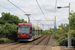 AnsaldoBreda T-69 n°04 sur la ligne 1 (West Midlands Metro) à Wednesbury