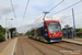 AnsaldoBreda T-69 n°04 sur la ligne 1 (West Midlands Metro) à Wednesbury