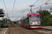 AnsaldoBreda T-69 n°16 sur la ligne 1 (West Midlands Metro) à Wednesbury