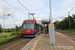 AnsaldoBreda T-69 n°08 sur la ligne 1 (West Midlands Metro) à Wednesbury